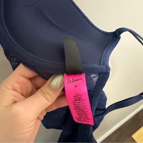 La Senza babydoll push up lingerie top M - Picture 5 of 5